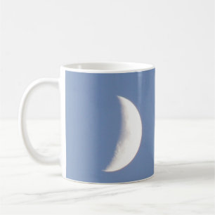 Caneca De Café Lua Crescente Lindo na Lua de Verão