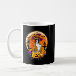 Caneca De Café Lua De Cachorro De Halloween Com Presentes Engraça
