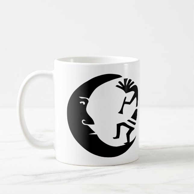 Caneca De Café Lua de Kokopelli (Esquerda)