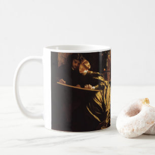 Caneca De Café Lua de mel do pintor por Lord Frederic Leighton