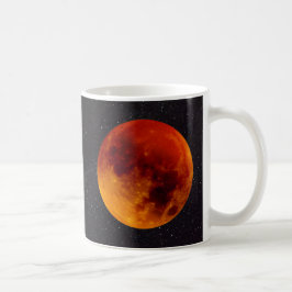 Caneca De Café Lua de Sangue Super Blue