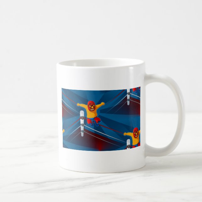 Caneca De Café luchador (Direita)