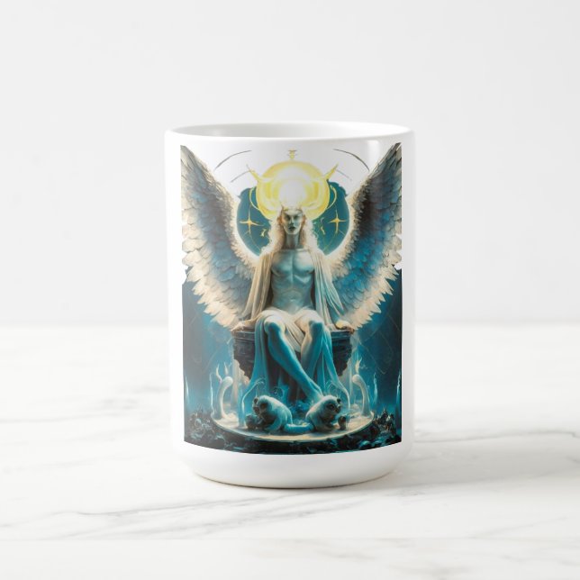 Caneca De Café Lúcifer representa sua luz e sua característica (Centro)