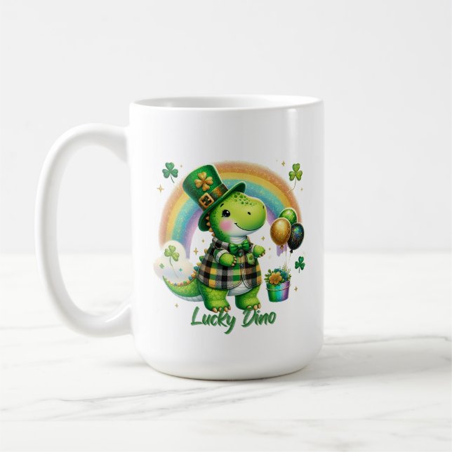 Caneca De Café Lucky Dino (Esquerda)