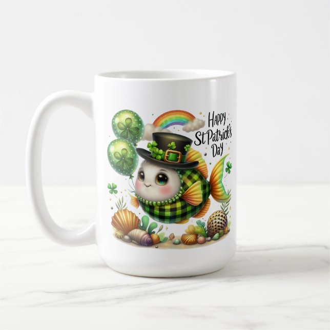 Caneca De Café Lucky Fish- St. Patrick’s Day (Esquerda)