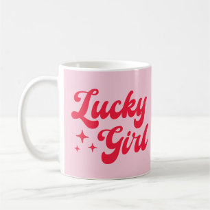 Caneca De Café Lucky Girl