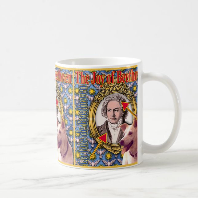 Caneca De Café Ludwig van Beethoven (Direita)