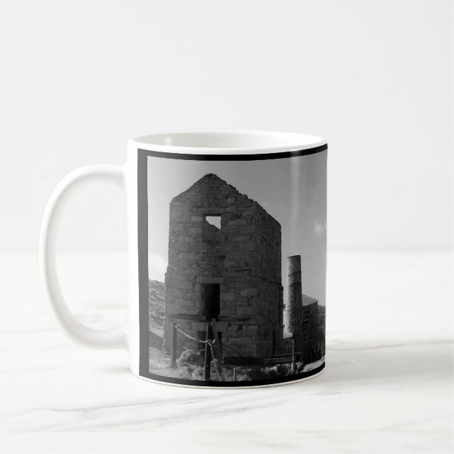 Caneca De Café Lugar de Cornualha Inglaterra Poldark da mina de (Esquerda)