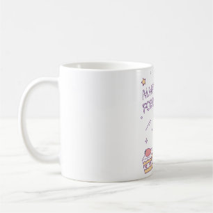 Caneca De Café Lugar Sempre Fofo para Sobremesas Astronauta