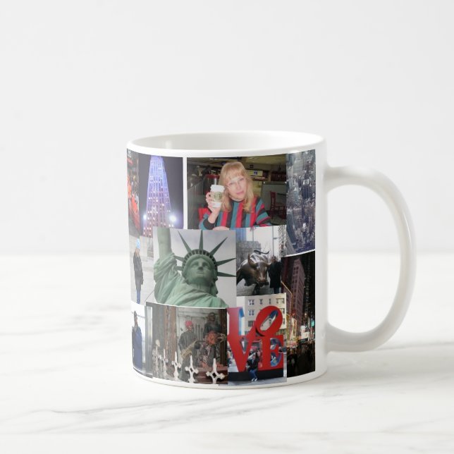Caneca De Café Lugares de New York (Direita)