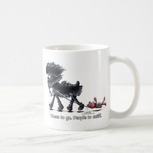 Caneca De Café Lugares do Affenpinscher a ir