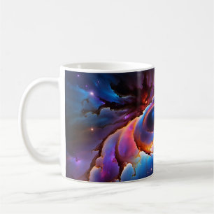 Caneca De Café "Luminara" - Nebulosa e Galáxias