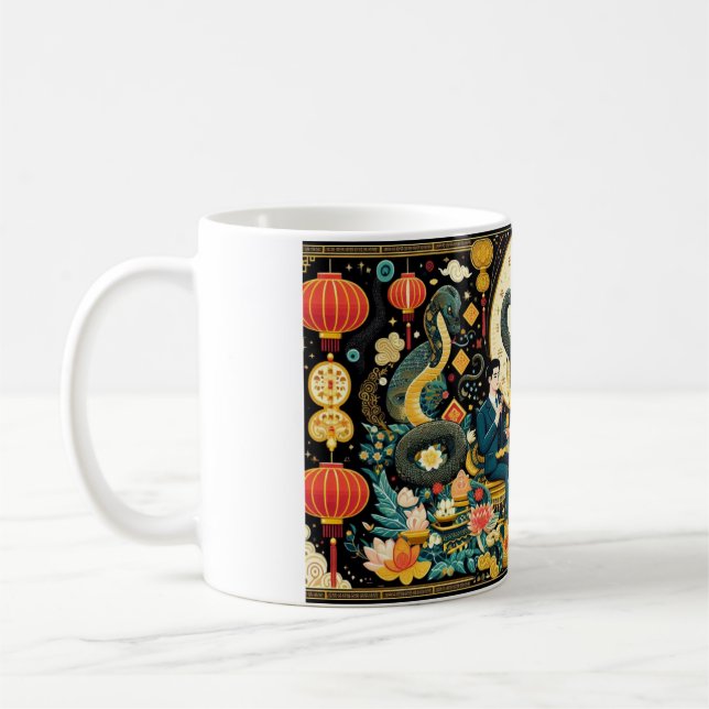 Caneca De Café Lunar Mug Branco (Esquerda)