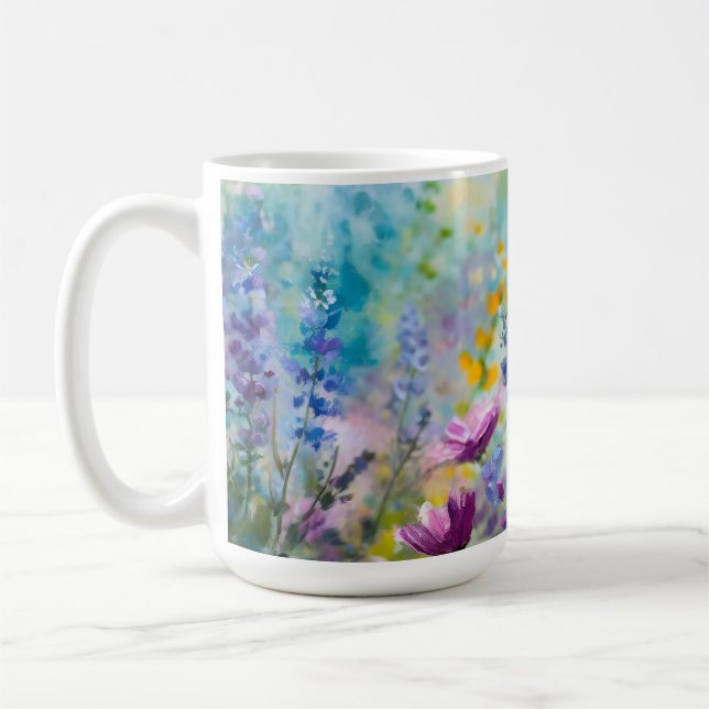 Caneca De Café Lush Floral Mug  (Esquerda)