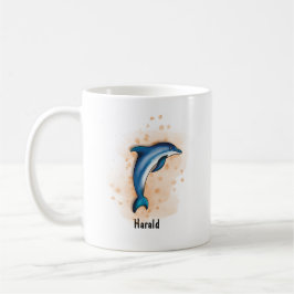 Caneca De Café Lustiger Delfin