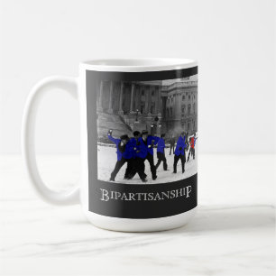 Caneca De Café Luta Bipartidária Snowball