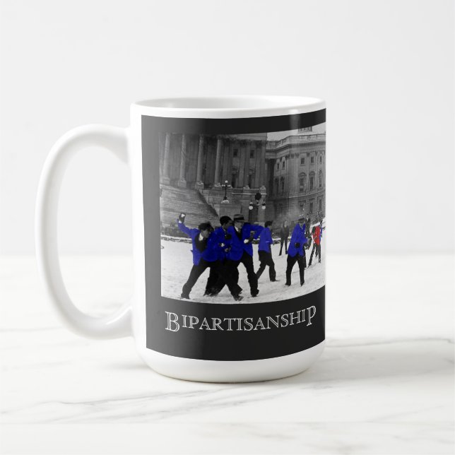 Caneca De Café Luta Bipartidária Snowball (Esquerda)