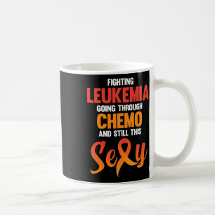 Caneca De Café Luta contra a Consciência da Leucemia Suporte a Fa