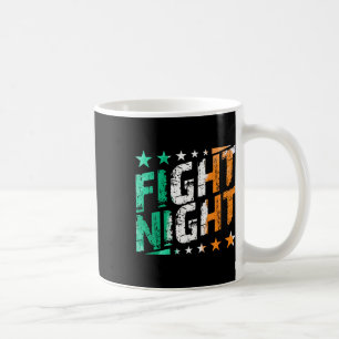 Caneca De Café Luta Contra A Mama De Boxing Noturno Ou O Ventilad