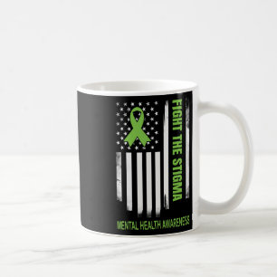Caneca De Café Luta Contra O Estigma Pela Consciência Da Saúde Me
