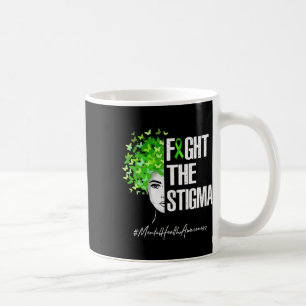 Caneca De Café Luta Contra O Presente De Sensibilização Para A Sa