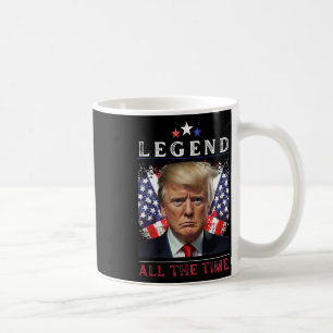 Caneca De Café Luta de Donald Trump no Dia da Posse 2025 Lenda Br
