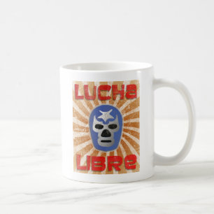 Caneca De Café Luta do mexicano de Lucha Libre