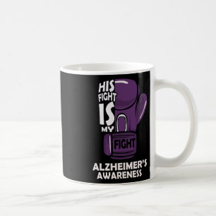Caneca De Café Luta é a minha luta pela consciência de Alzheimerh