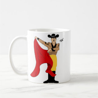 Caneca De Café Lutador de Bull