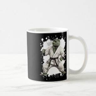 Caneca De Café Lutador de Karatê de Jacaré Animal Judô