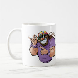 Caneca De Café Lutador Profissional Flor da Elite