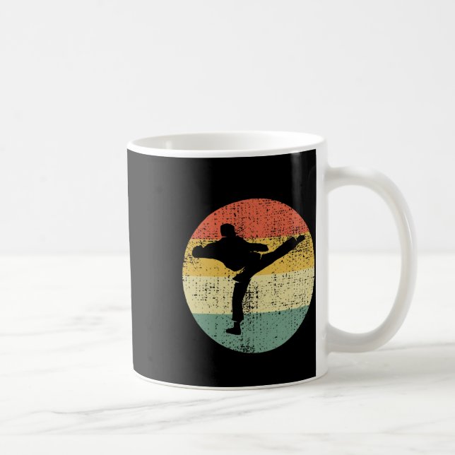 Caneca De Café Lutadores de Boxe Tailandês Kickboxing Mma Muay Th (Direita)