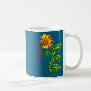 Caneca De Café Lutar contra o mieloma múltiplo qual é o guerreiro