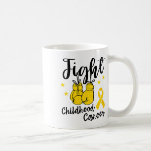 Caneca De Café Lute Contra o Câncer Infantil Guerreiro Em Setembr