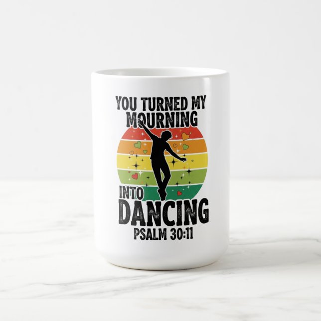 Caneca De Café Luto pela design dançante (Centro)