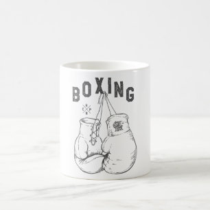 Caneca De Café Luvas de boxe