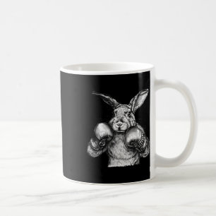 Caneca De Café Luvas de Boxe Coelho de Boxe Kickboxing Boxeador E