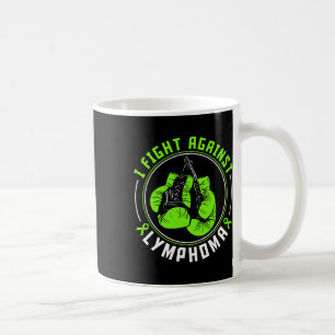 Caneca De Café Luvas de Boxe de Apoio à Consciencialização do Lin