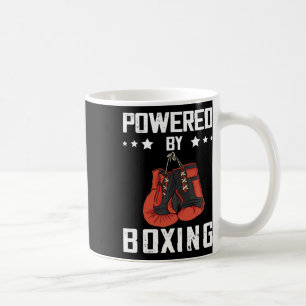 Caneca De Café Luvas De Boxing Alimentadas Por Kickboxer In A Box