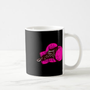 Caneca De Café Luvas de Boxing Rosa I Boxing Girl
