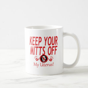Caneca De Café Luvas de meu útero