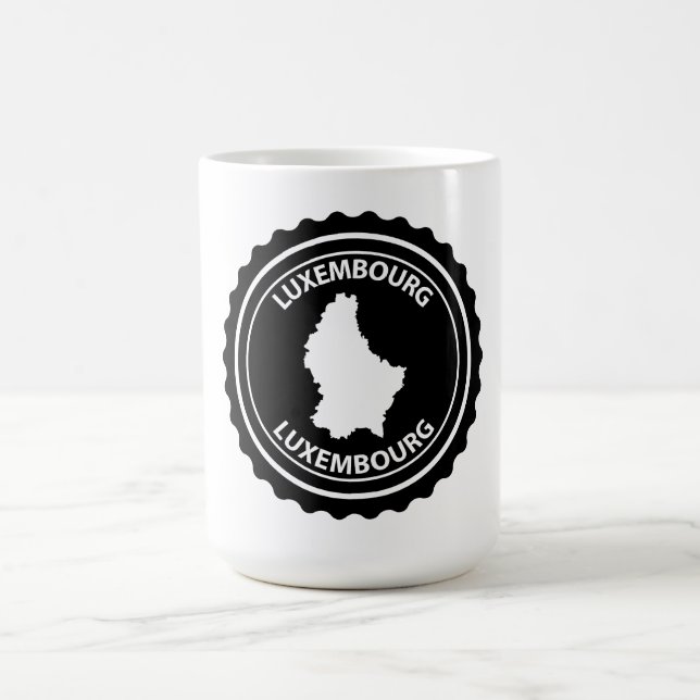 Caneca De Café Luxemburgo (Centro)