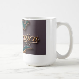 Caneca De Café Luxury Mug com Elegante Design - Um Toque Clássico