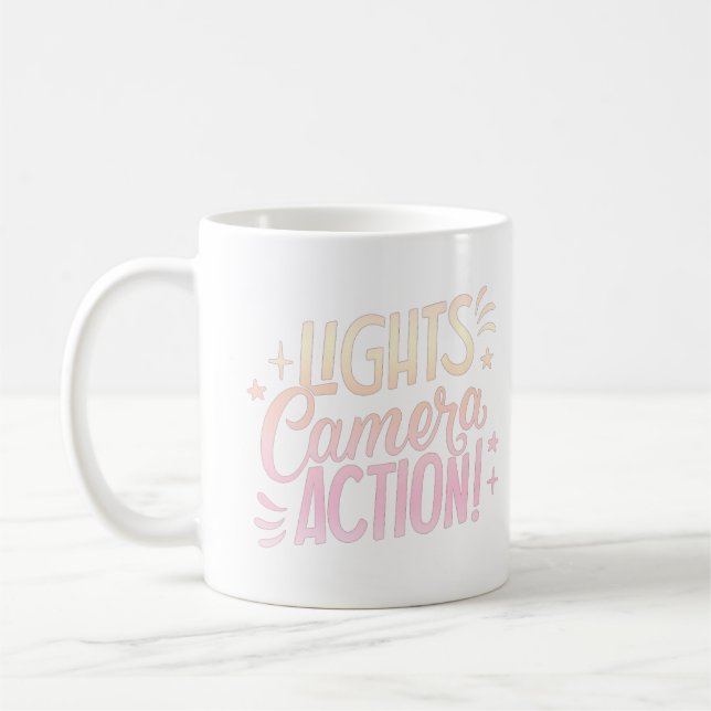 CANECA DE CAFÉ LUZ A AÇÃO DA CÂMERA (Esquerda)