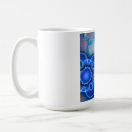 Caneca De Café Luz azul