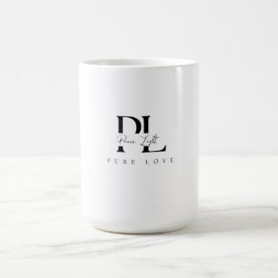 Caneca De Café “Luz da Paz – Logotipo Amor Puro