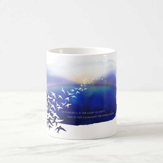 Caneca De Café Luz da unidade (Centro)