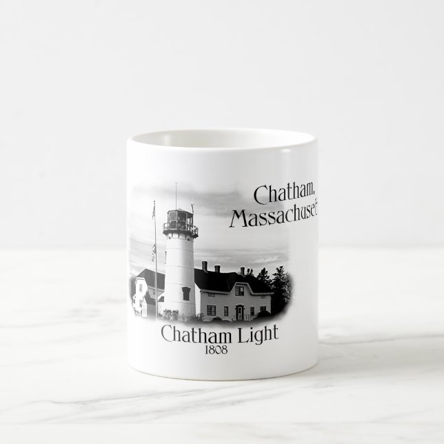 Caneca De Café Luz de Chatham - Massachusetts (Centro)