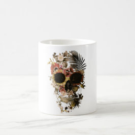 Caneca De Café Luz do crânio
