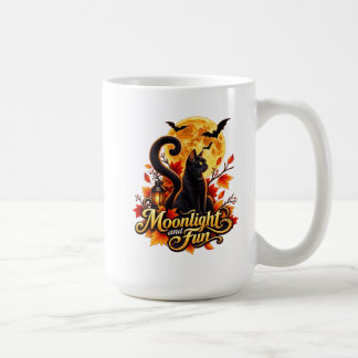 Caneca De Café Luz do Luar & Diversão